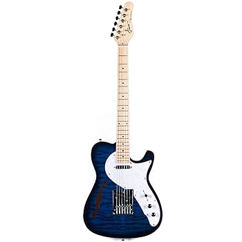 Amazon | Grote Electric Guitar Semi-Hollow Body Single F